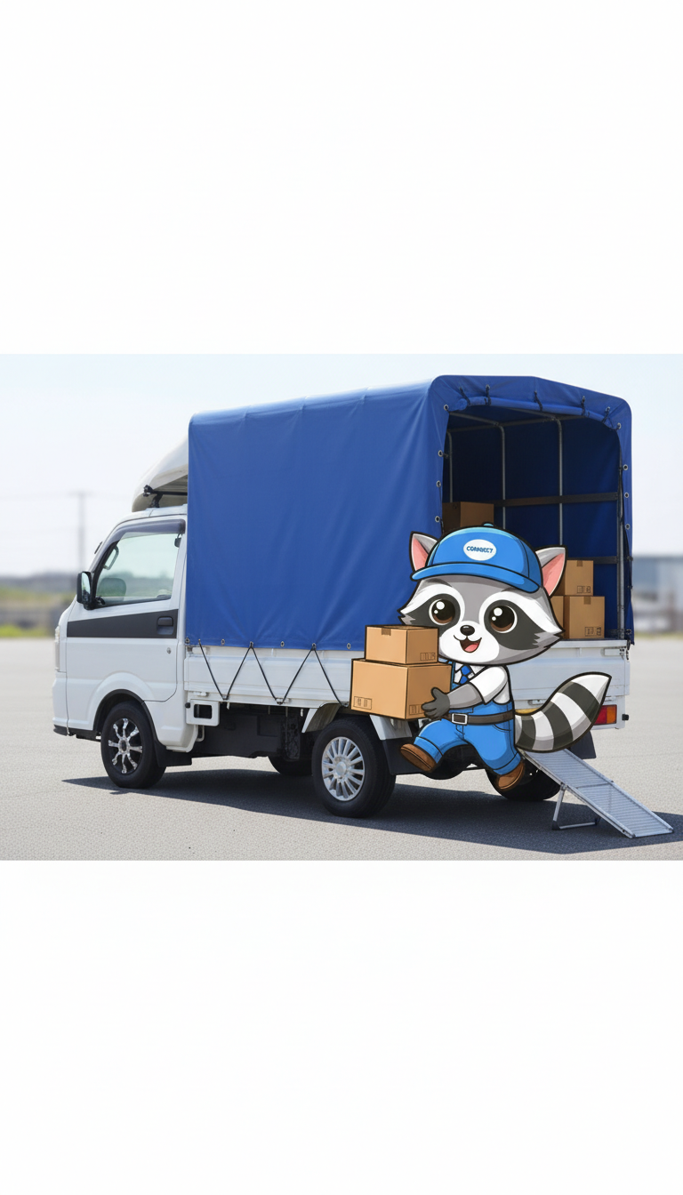 【関東圏内引っ越し】6500円〜 軽トラック　小物　お引っ越し便‼️ connect｜単身引越し 軽トラック積みきりプラン - その他出張・訪問