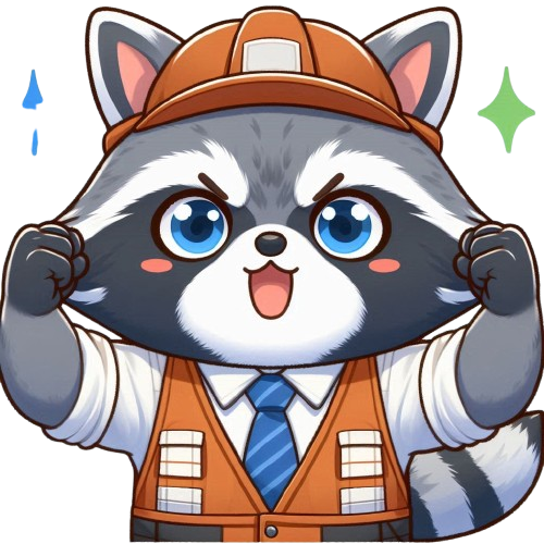 便利屋作業を案内するコネ丸
