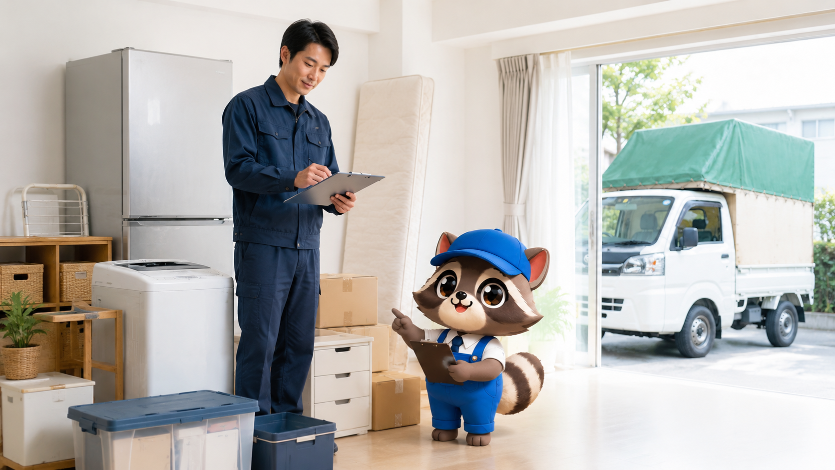 荷物荷量の確認