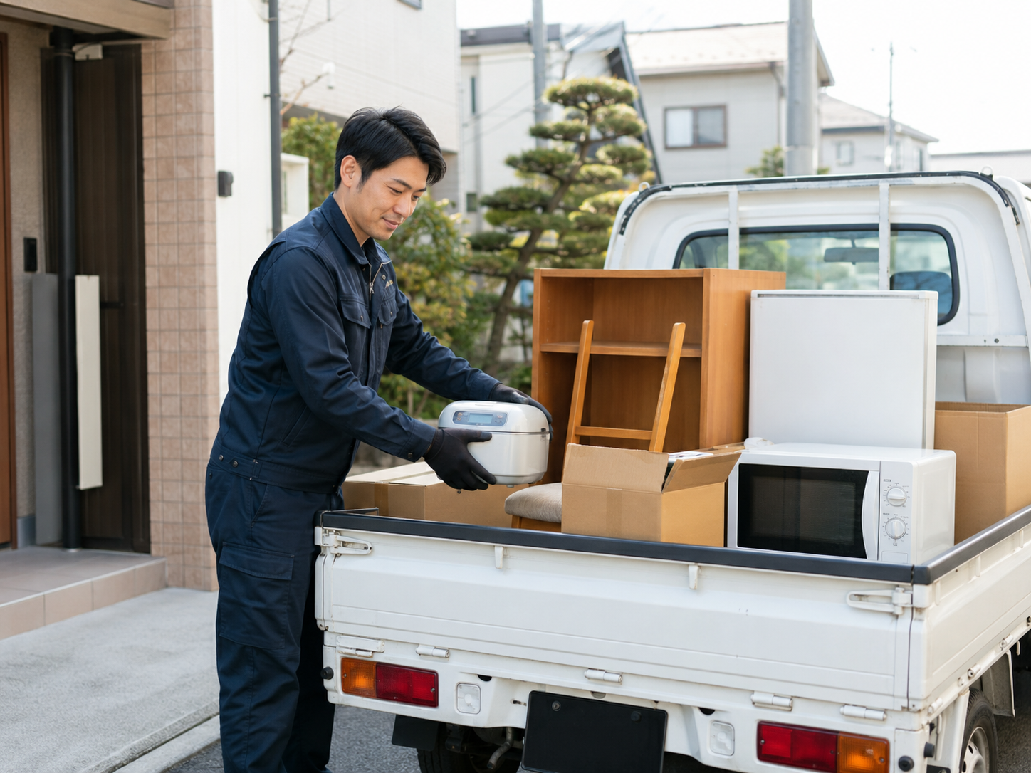 軽トラックでの不用品回収例