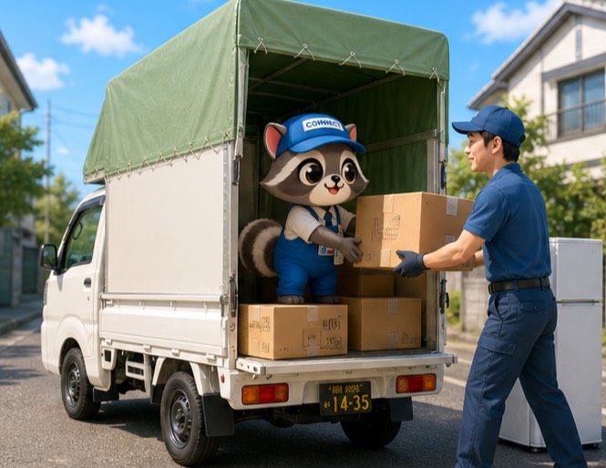 所沢引越しconnectの単身引越し作業